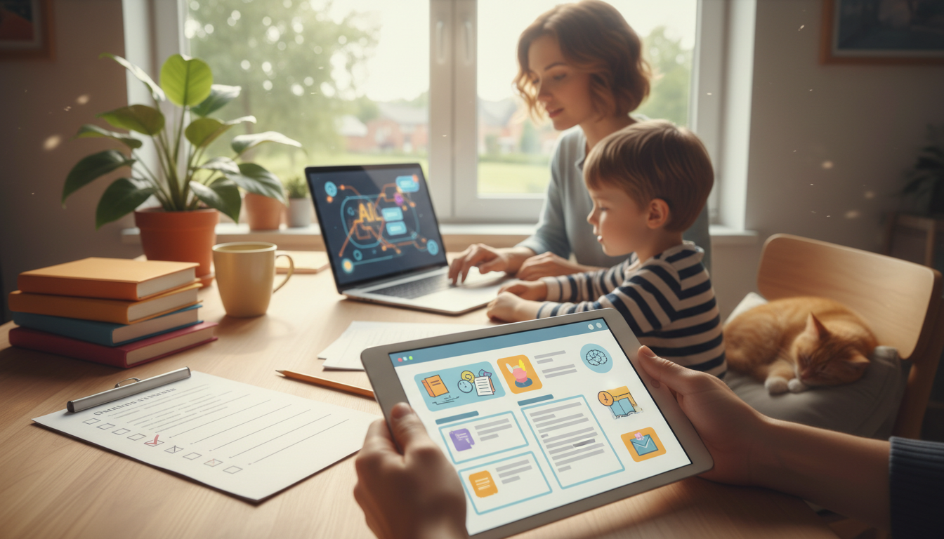 A Calm Homework Routine: Checklists, Prompts, AI Help