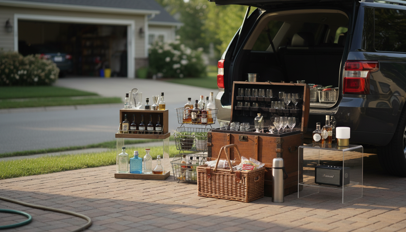 5 Smart Alternatives to a Bar Cart for Any Space